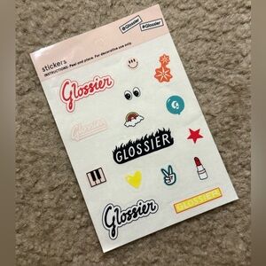 Glossier Sticker Sheet